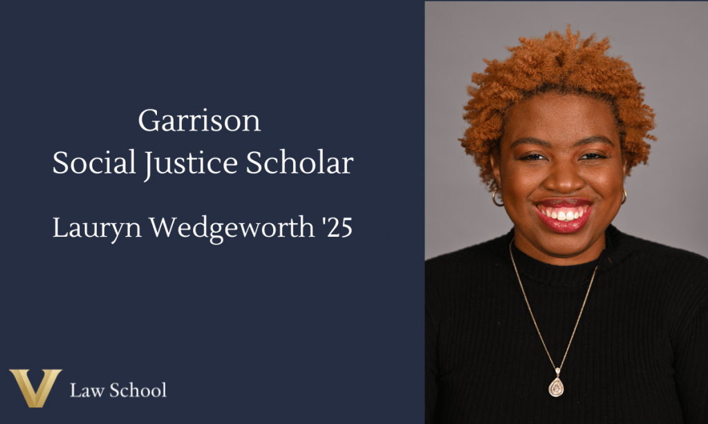 Lauryn Wedgeworth Named Garrison Social Justice Scholar for Class of