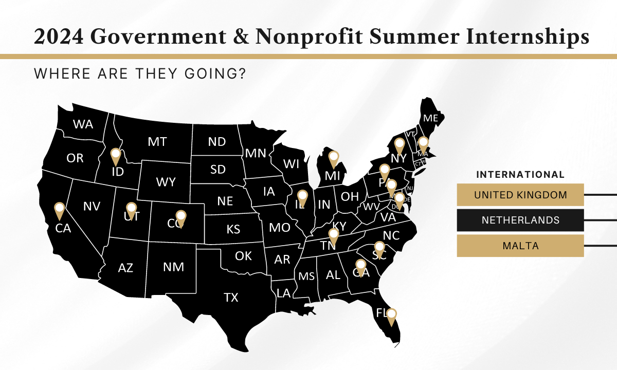 73 Vanderbilt Law Students Work as Interns for Government and Nonprofit Legal Employers During Summer 2024
