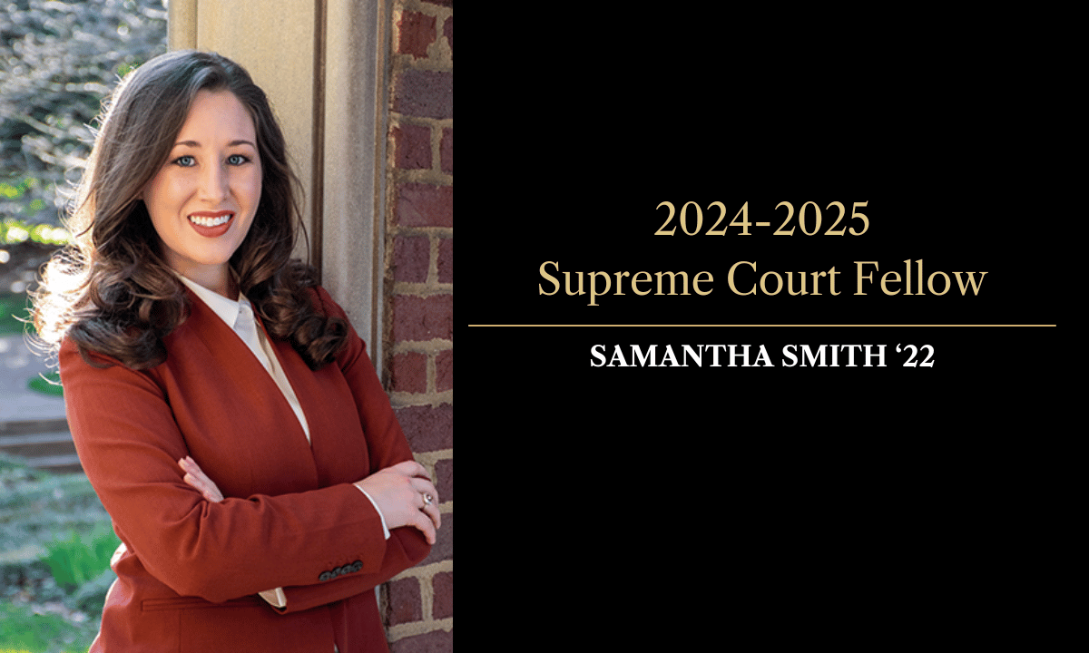 Samantha Smith Supreme Court Fellow