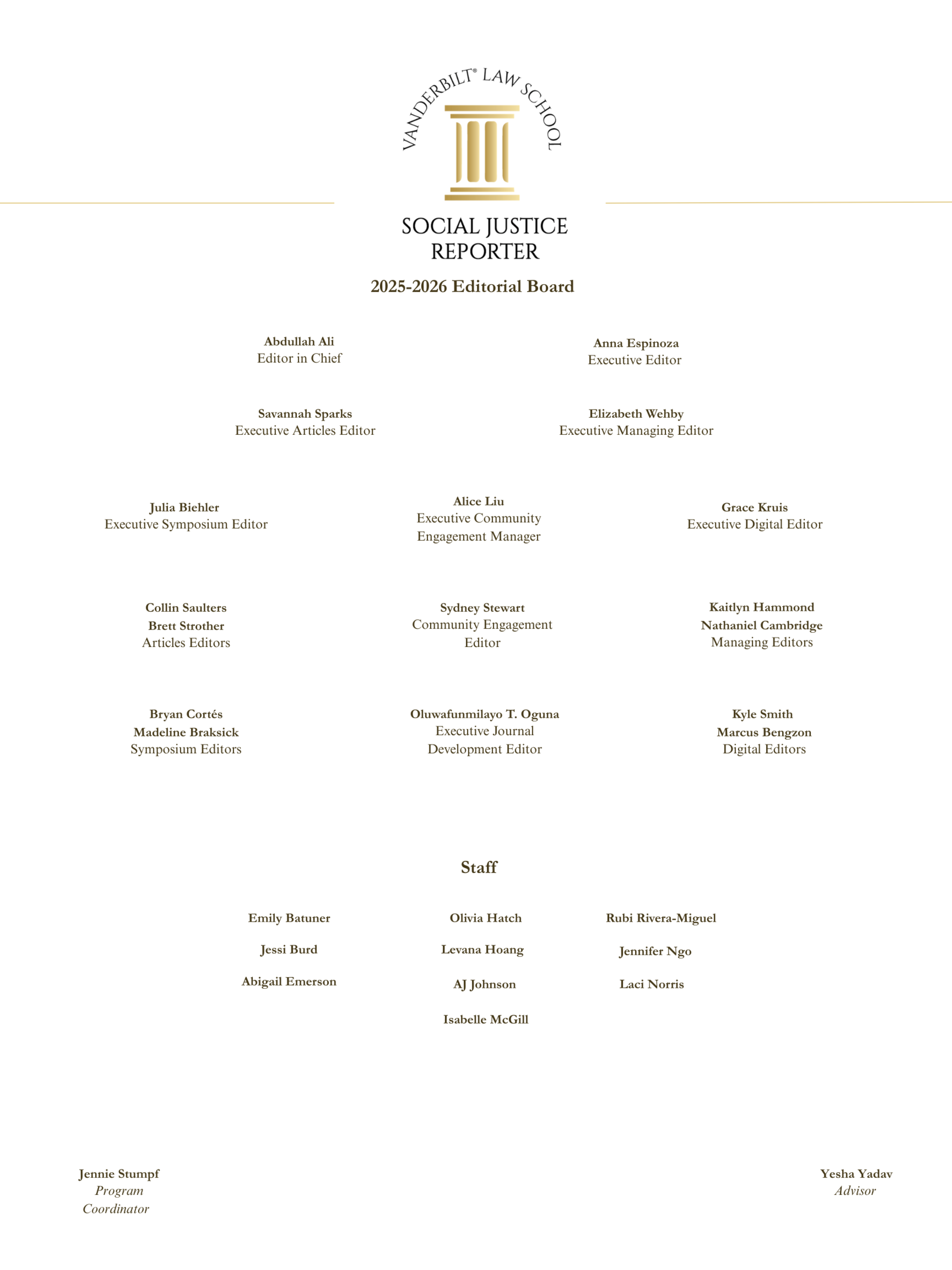 SJR Masthead