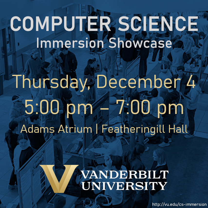 CS Immersion Showcase (Fall 2025)