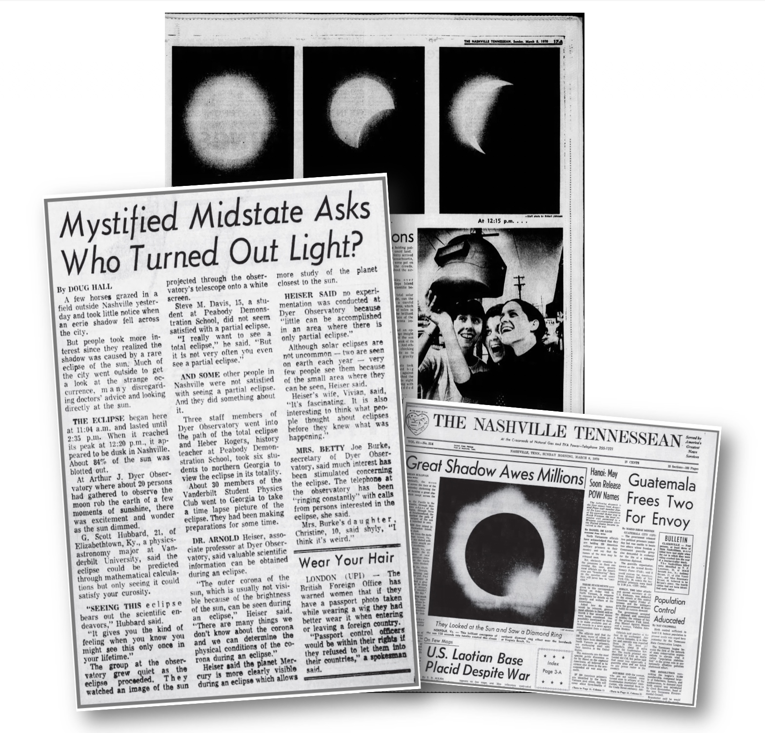 The Solar Eclipse of March 7, 1970