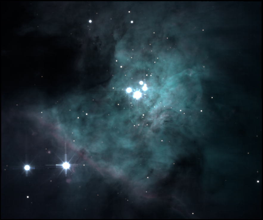 Huygens Region of the Orion Nebula