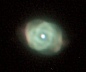 The Cat's Eye Nebula as seen with Dyer Observatory's Seyfert Telescope. Credit: Billy Teets
