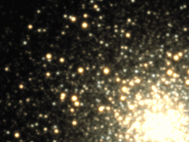 Globular cluster M3 showing variable stars