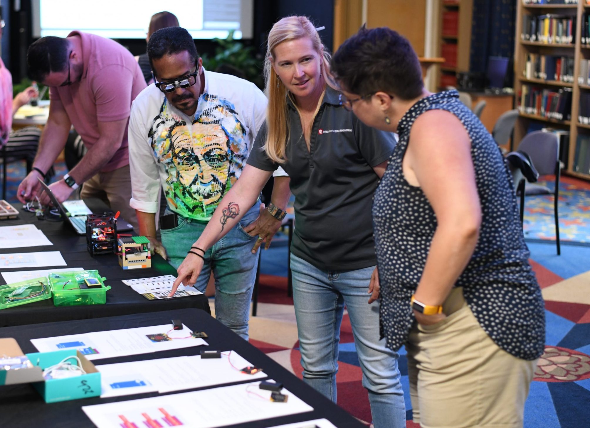 Indiana University’s Dr. Mary Loveless highlights some of the user-friendly sensor modules that she and others routinely use in many of their projects. 