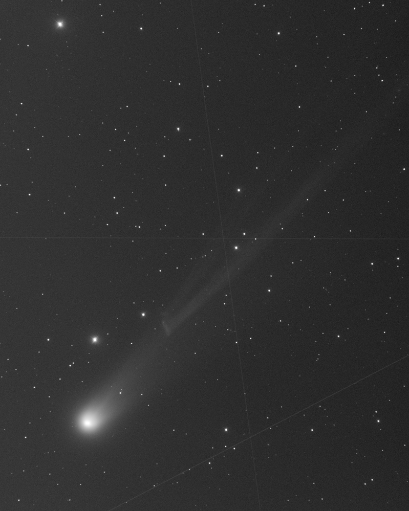 Comet Lemmon exhibits a tail disconnection event.