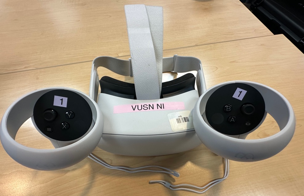 Oculus headset