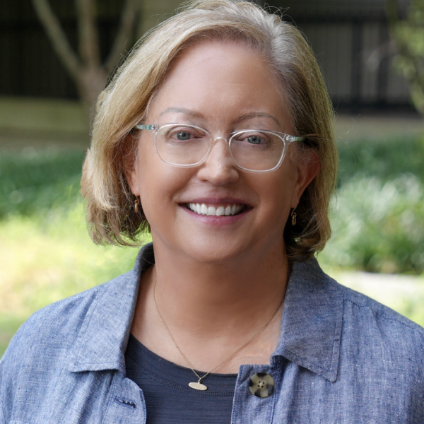 headshot of Shelagh Mulvaney outdoors