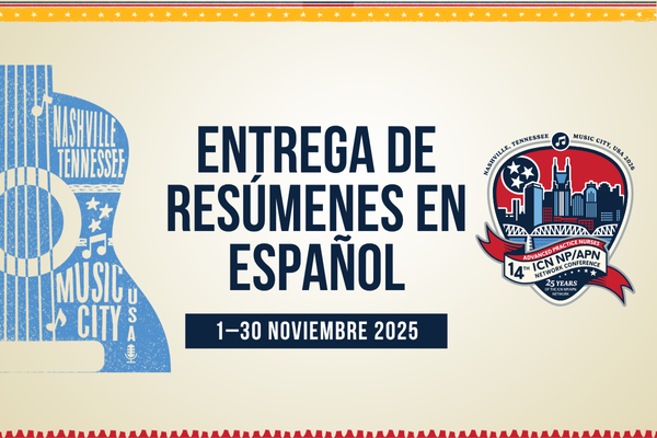 ICN graphic announcing spanish abstracts.