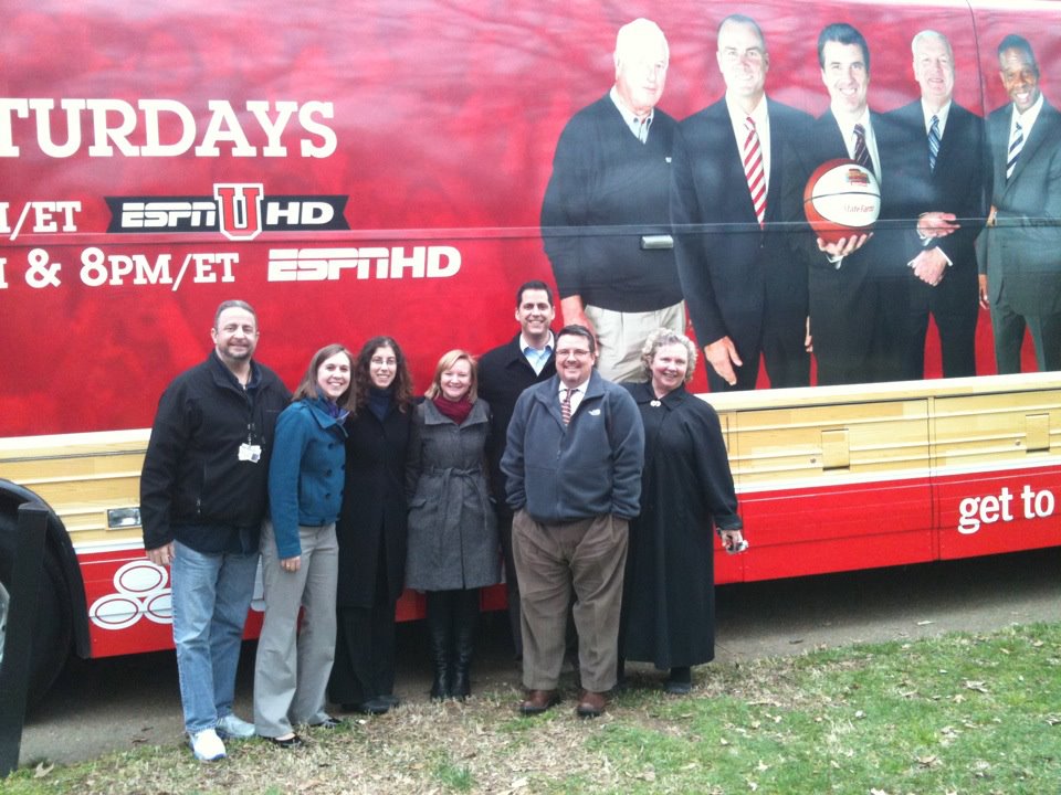 OUA takes part in the GameDay celebrations on Alumni Lawn.