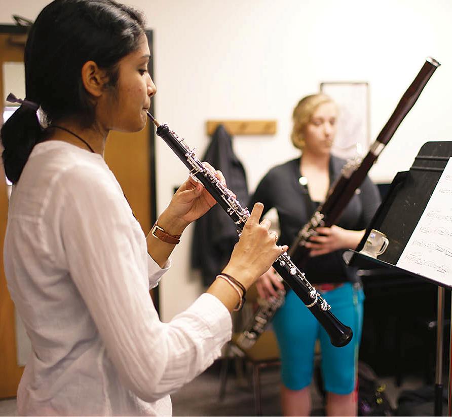 Photos from master classes taught by members of the Berlin Philharmonic