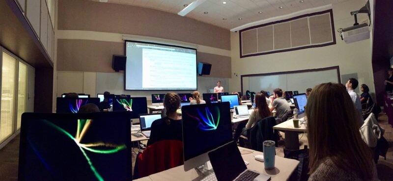 Microbiome Analysis Workshops train the campus in experimental design, analytics, and resources