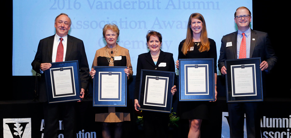 2016 Alumni Award recipients