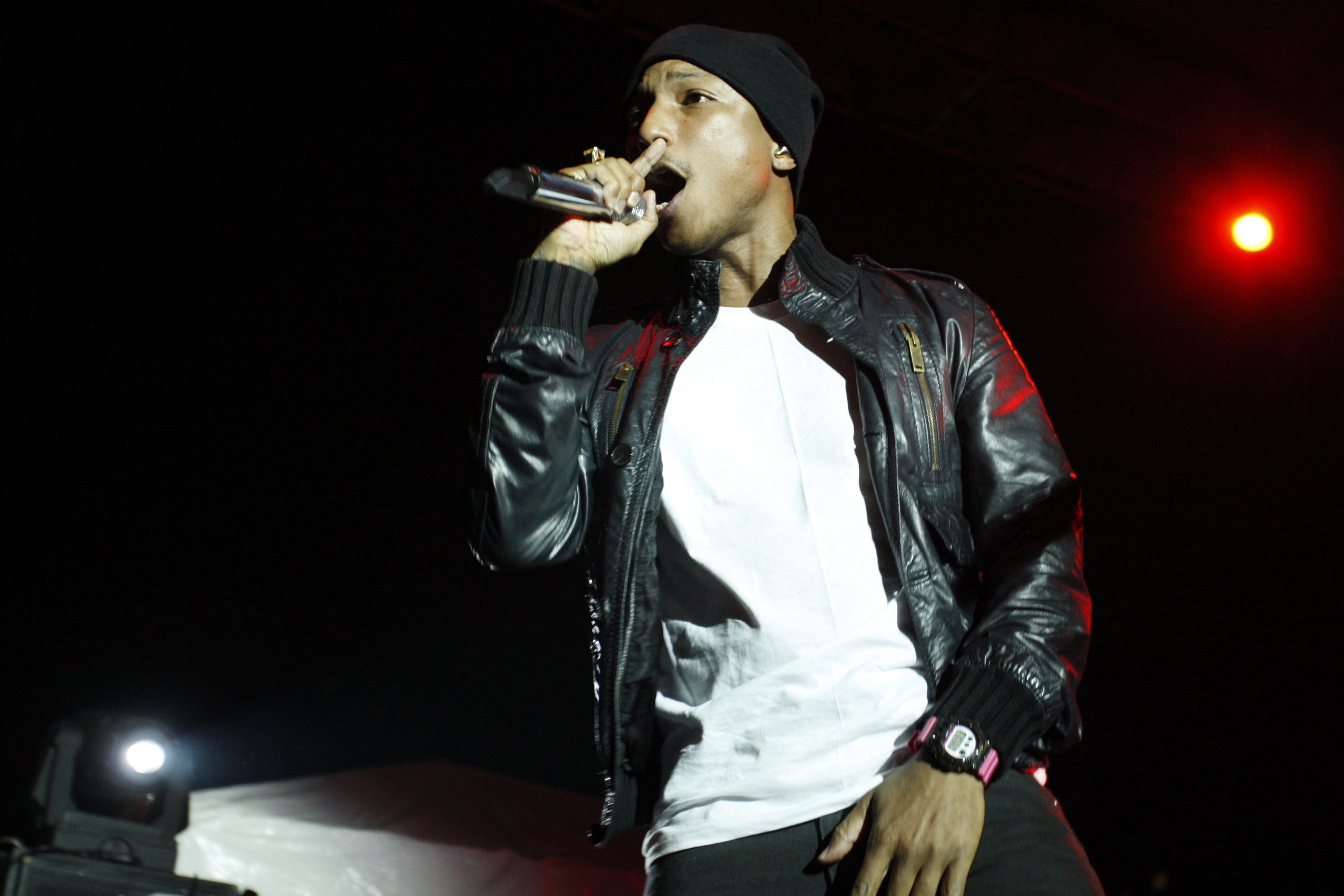 N.E.R.D. with lead singer Pharrell Williams  (2009)