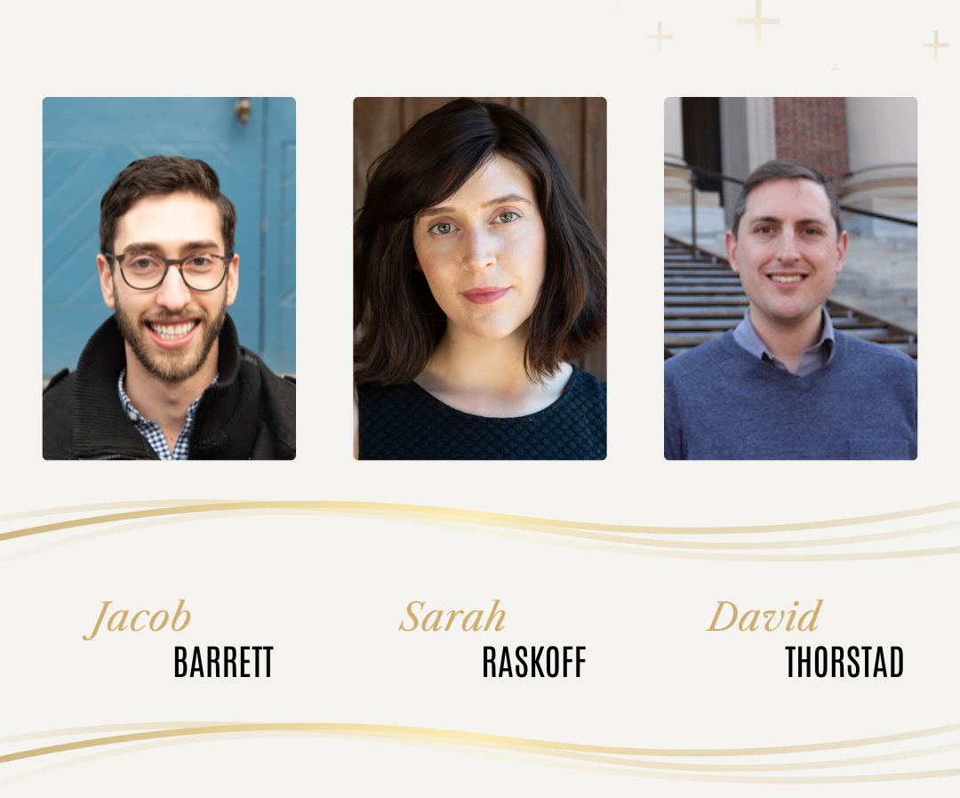 Vanderbilt Philosophy Welcomes New Assistant Professors Jacob Barrett, Sarah Raskoff, and David Thorstad!