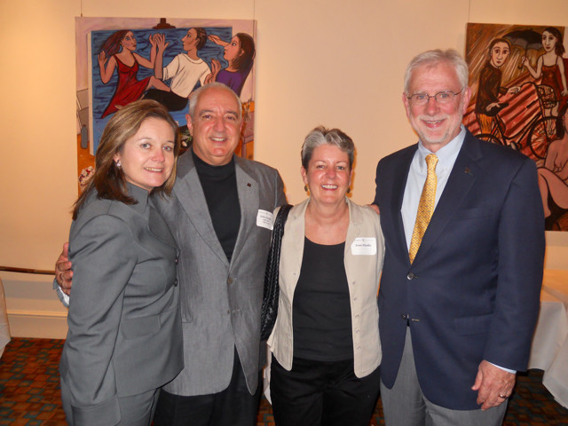 Reception with Provost Richard McCarty