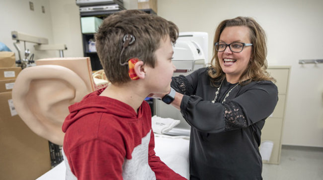 aural training cochlear implant