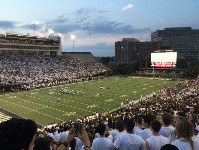 That Time I Ran Across the Football Field | Inside 'Dores | Vanderbilt ...