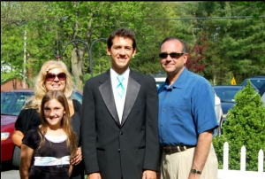 Tals, my parents, and I at my junior prom.