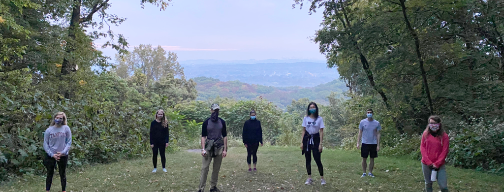 Right Brain Activity - sunrise hike to the Luke Lea Overlook at Percy Warner Park