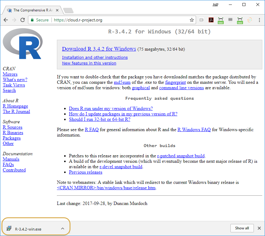 Installing R And R Commander On Windows School Of Nursing Vanderbilt University