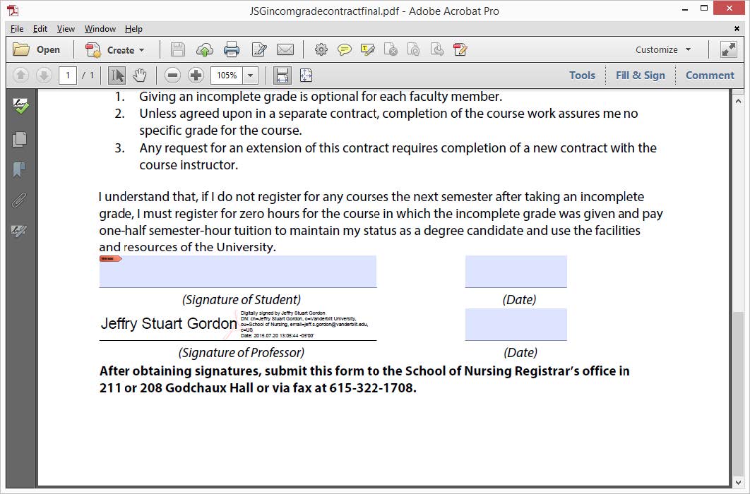 how to create an electronic signature form