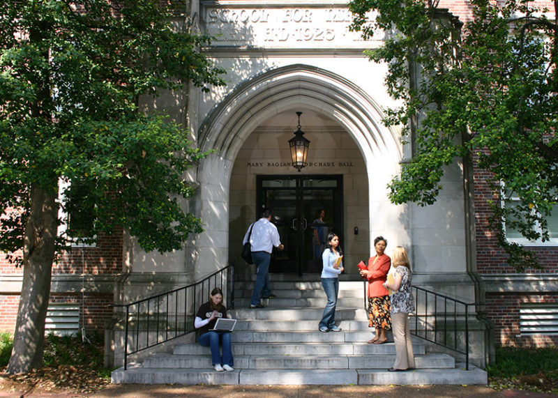 Godchaux Hall front entrance