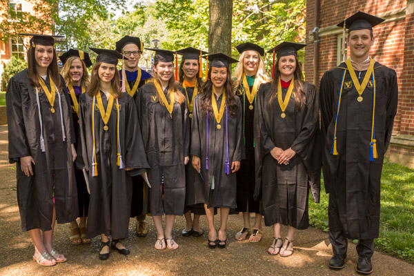 Founder’s Medalists honored at Vanderbilt Commencement