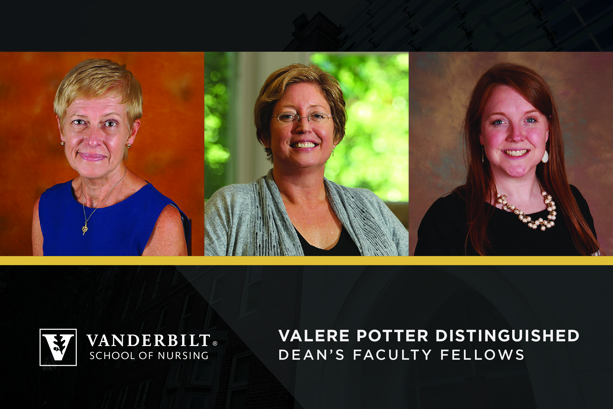 Valere Potter Fellows Cathy Maxwell, Shelagh Mulvaney, Bethany Rhoten