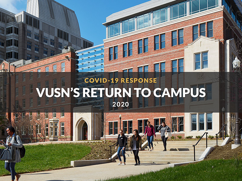 Coming to VUSN for in-person classes or work? Watch this video