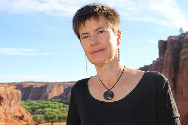 Vanderbilt School of Medicine alumna Dr. Jill Moses outside in Arizona