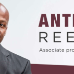 Anthony Reed: text: Associate professor of English