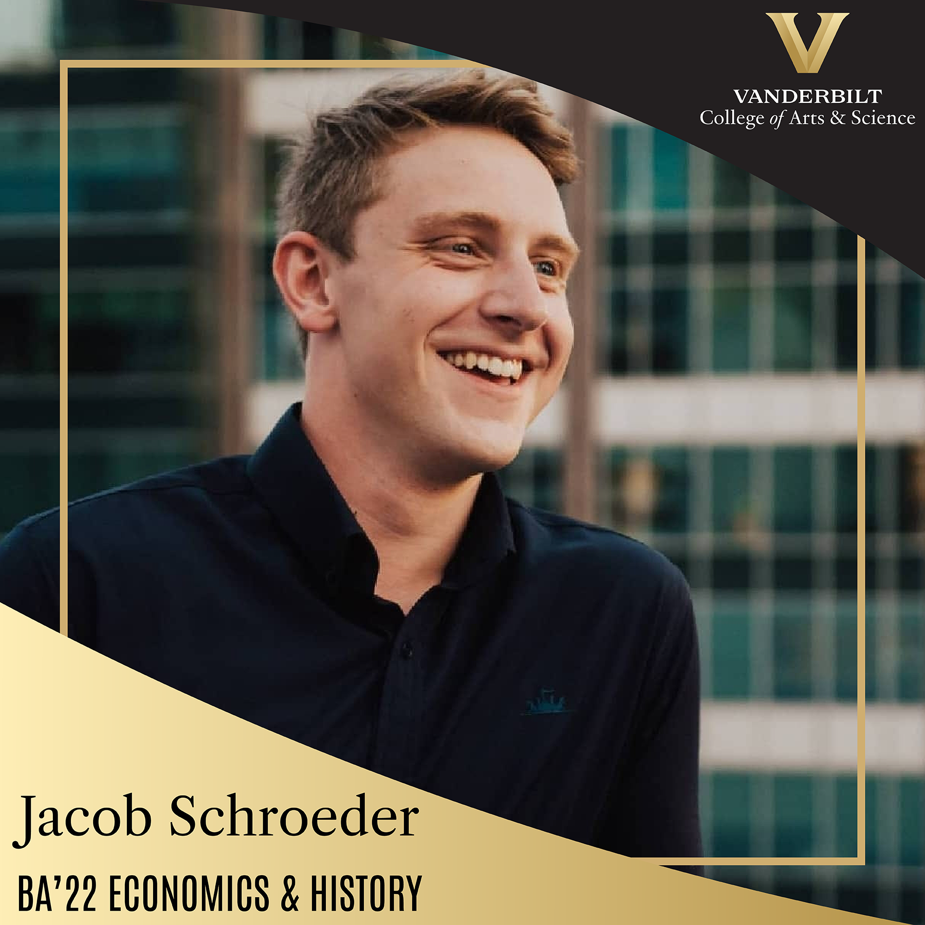 Senior Spotlight: Jacob Schroeder | College of Arts & Science News