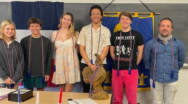 French Honors Society Pi Delta Phi Inducted 13 New Members on March 4th, 2024