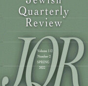 Article by David Price appears in the Jewish Quarterly Review