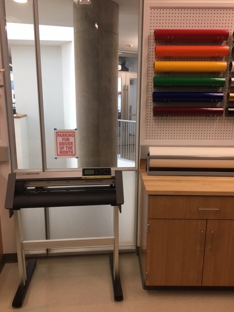 Vinyl Cutter Equipment is Vinyl Cutter in makerspace