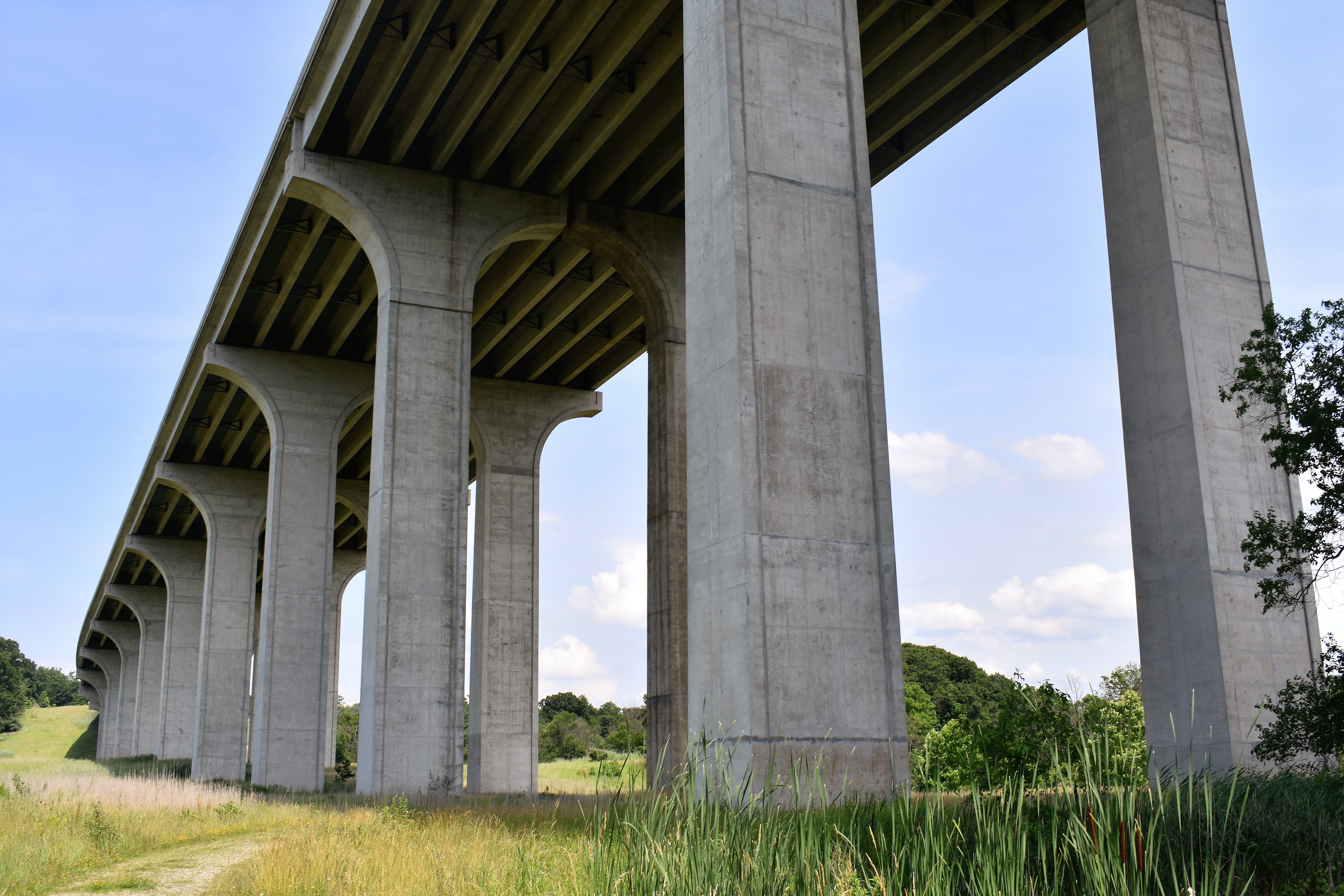 Urban meets Nature: Highway over the Cuyahoga Valley National Park