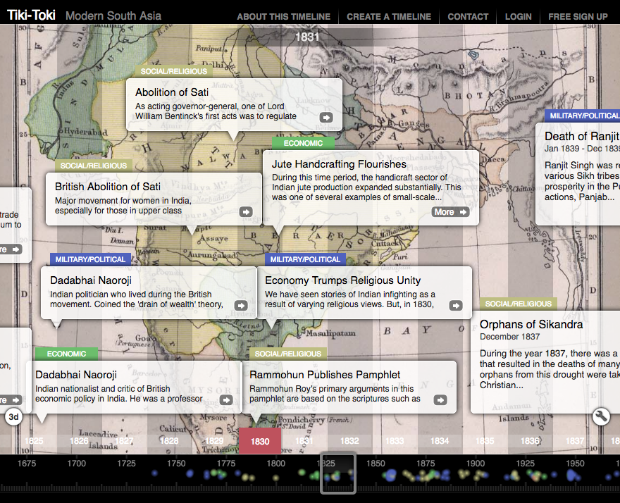 Digital Timelines Center for Teaching Vanderbilt University