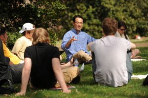 Ask Professor Pedagogy: Holding Class Outside | Center for Teaching ...