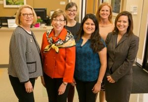 Pam Jones, Marilyn Dubree, Abby Luck Parish, Shelza Rivas, Melissa Davis, April Kapu