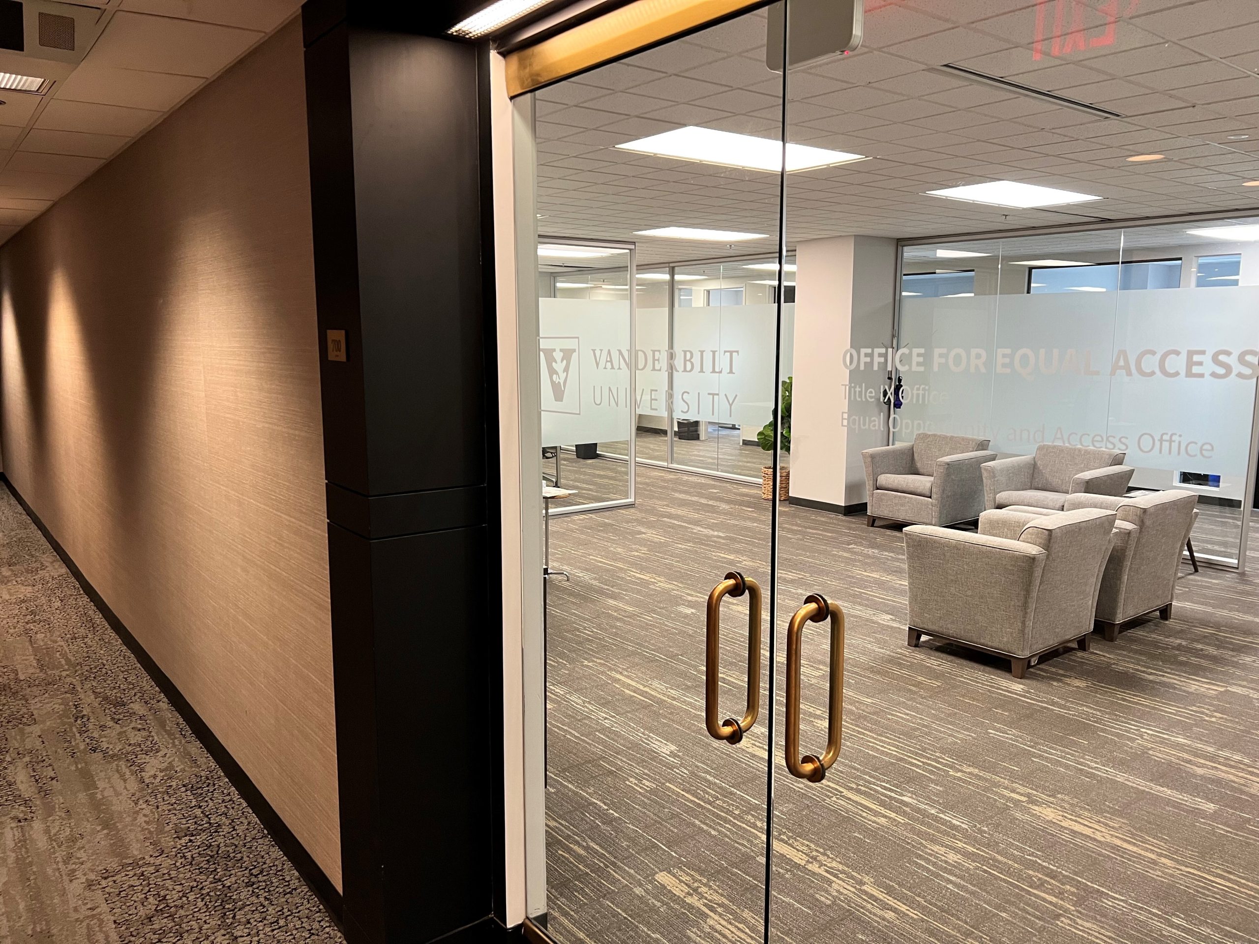 Front door to Loews 700