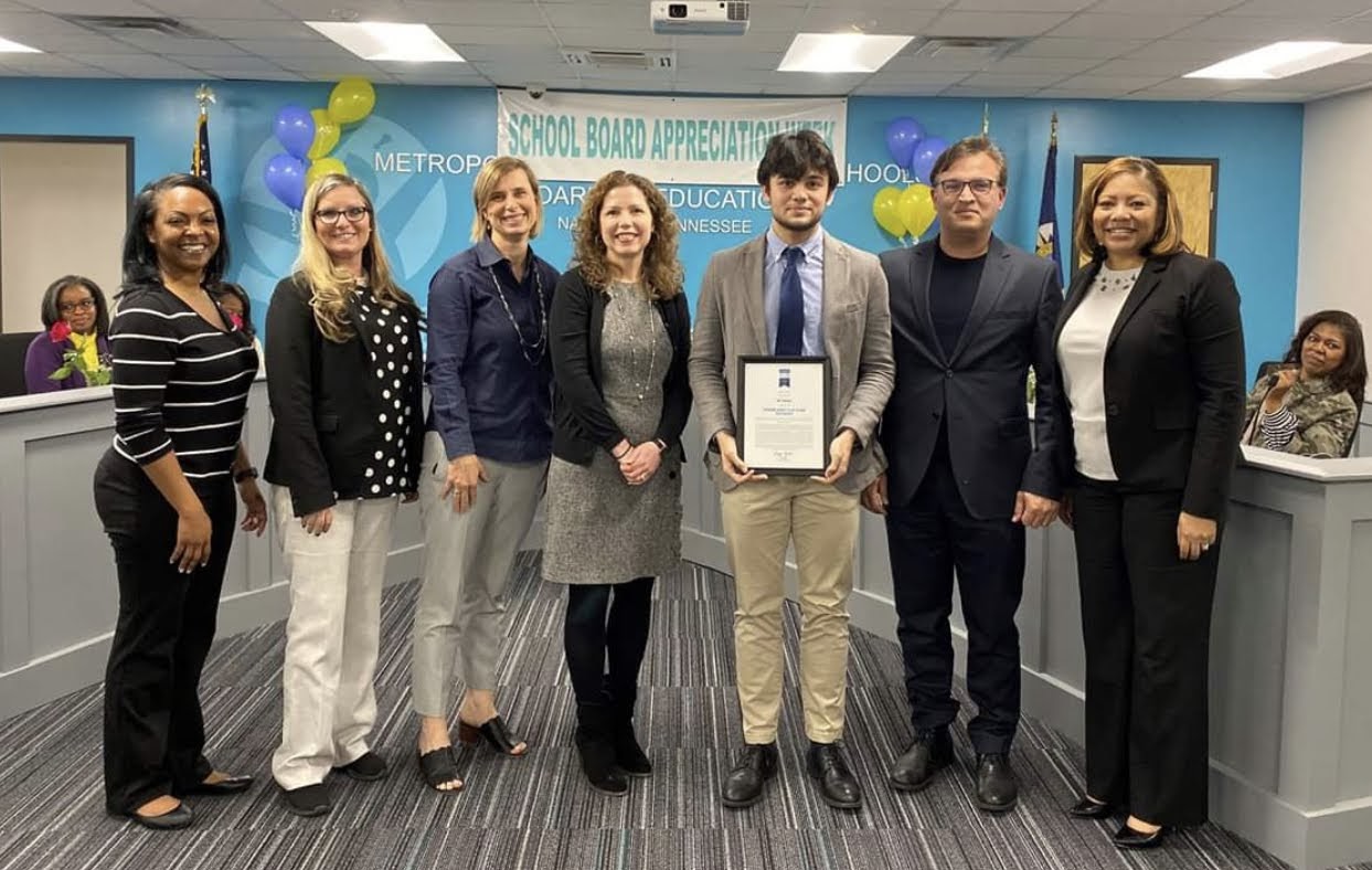Mert Sekmen from the class of 2020 is honored as one of the top 300 of over 2000 national applicants to the Regeneron Science Talent Search