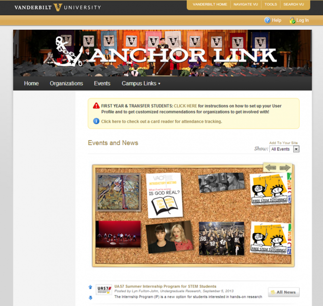 Public Site 2 | Anchor Link | Vanderbilt University