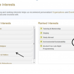 Manage Interests