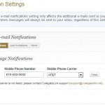 Notification Settings