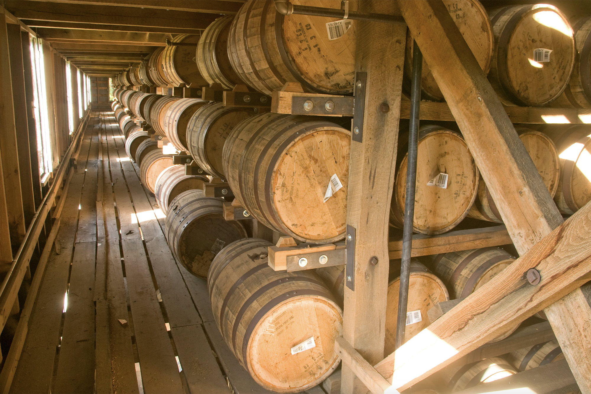 Barrelhouse at Jack Daniel's Distillery in Lynchburg, TN. Photo: Jack Daniel's.