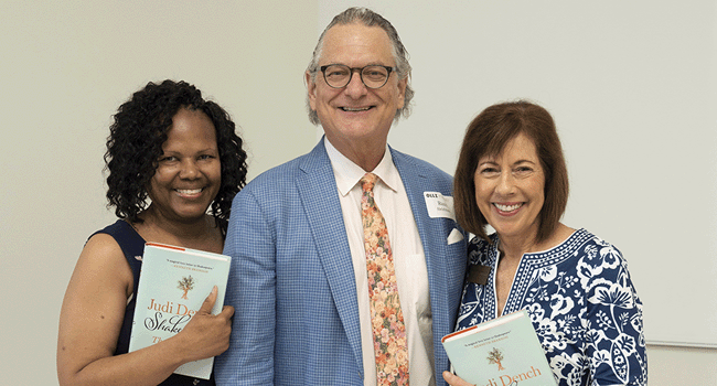 Chandra Allison, Russ Heldman, and Norma Clippard