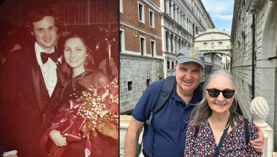 Jim and Perkie Cannon at Vanderbilt Party (1979) and on a visit in Italy