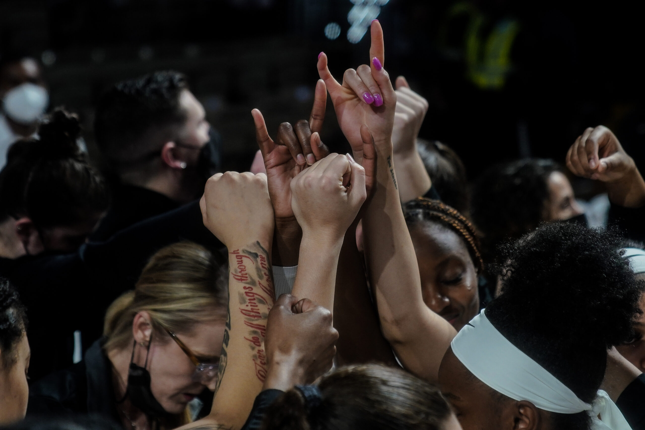 basketball excitement